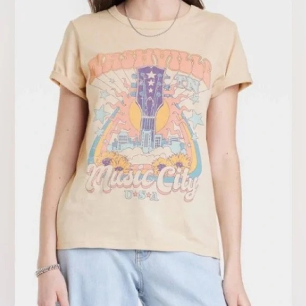 Zoe + Liv Nashville Graphic T-Shirt